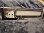Firstgear 1:64 Mack Anthem Sleeper Cab & 53' Tandem-axle Trailer (white 60-0367). Fixed Price $100.00.