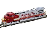 Atlas Ho Scale Master Silver Ge Dash 8-40CW Dc Santa Fe #915 10004494. Fixed Price $167.44.