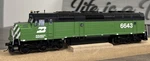 Athearn Genesis Ho #G67519 Burlington Northern F45 Diesel #6643 Dcc Ready/lnib!. Fixed Price $187.97.