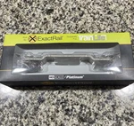 Exactrail Ho Scale Heavy Duty Depressed Center Flat Car Undercoated Kit. Fixed Price $28.00.