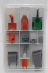 Kibri 8123 Ho Scale Roadworks Plastic Accessories (set Of 11). Fixed Price $11.04.