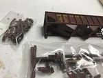 Walthers Union Pacific 36' Rib Side Hopper 932-3015 Up #100100 Niob. Fixed Price $15.99.