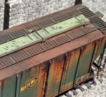 Exactrail Scale Ps 4000 Covered Hopper Chicago & Northwestern Weathered Nib. Fixed Price $255.00.
