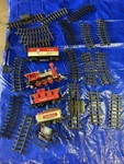 1986 Vintage New Bright Campbell's Soup Train Set W/ Tracks. Fixed Price $28.00.