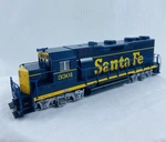 Kato Ho Scale 37-3021 With Db Emd GP35 Phase Ia At&sf Dress Blue 3301 Locomotive. Fixed Price $134.95.