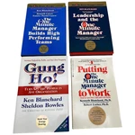 Lot Of 4 Ken Blanchard Gung Ho One Min. Mgr. Leadership And Omm, High Perf. Team. Fixed Price $12.88.