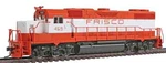 Atlas Trainman 10000292A Ho Scale GP38-2 With Low Nose Dc Frisco #469 New Tested. Fixed Price $134.95.