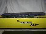 Vareny #F-16 Metal/wood Ho Scale 50' Flat Car B. & L. E.(part Of Two Kits). Fixed Price $10.95.