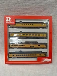 Ho Rivarossi R6995 Passenger Car Set Union Pacific Yellow. Fixed Price $229.99.