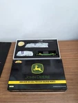 Athearn John Deere 0419 Ho Steam Locomotive And Tender, 40' Flat Car, Gp Tractor. Fixed Price $299.99.