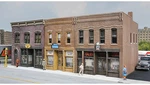 Walthers Cornerstone Ho Scale Building/structure Kit Merchant Row Iv Downtown. Fixed Price $38.99.