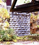 Chooch Enterprises Single-track Cut Stone Bridge Abutment 3-1/4 X 3/4 8440. Fixed Price $20.98.