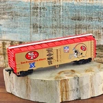 Vtg Mantua Ho Train Box Car Nfl San Francisco 49ERS Super Bowl Express 92 Reefer. Fixed Price $20.22.