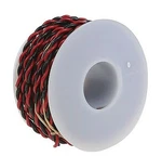 Wire-works #20 Gauge 2-CONDUCTOR Hookup 25' (black Amp; Red) Model. Fixed Price $12.84.