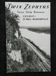 1940S Cb & Q "twin Cities Zephyr" Chicago St, Paul Minneapolis Mn Postcard Minty. Fixed Price $15.56.