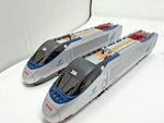 Bachmann Ho Scale Amtrak Acela Locomotive Set Powered #2006 & Dummy #2007. Fixed Price $200.00.