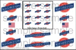Peel Stick Rsp Boley Ho Scale Vehicle Combo Sheet Model Chicago Northwestern Rr. Fixed Price $7.25.