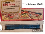Walthers Ho Scale Model 1967L, Great Circus Train - Observation Car #46. Fixed Price $30.00.