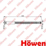 Fits Renault Clio 1998-2015 Brake Hose Front Rear Howen T68028 7700423975. Fixed Price $21.41.