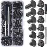 For Diy Leather Working 6 Sizes Chicago Screws Rivet Kit. Fixed Price $15.22.