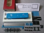 Branchline Trains Ho American Colloid (volclay) 50' PS1 Pd Boxcar Kit 12650 Ts. Fixed Price $19.99.