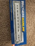 Ho Walthers Alaska Railroad 85' Budd Large Window Coach Passenger Car. Fixed Price $50.00.