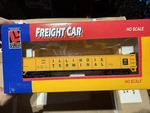 Life-like Trains Ho Gondola Freight Car Illinois Terminal 3727 Yellow 21909. Fixed Price $12.99.