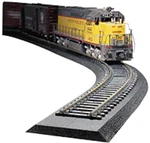 Woodland Scenics ST1461 Ho Scale Roadbed, 2' Track-bed Strips (36). Fixed Price $26.99.