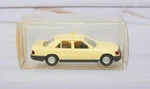 Wiking 14149, Mercedes Benz 260E Taxi Cab, Yellow, 1/87 Ho Scale. Fixed Price $12.95.