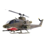 Yu Xiang F112 AH-1 Cobra Gyro Stabilized (non-gps) Scale Helicopter Weathered. Fixed Price $239.00.