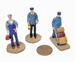 2005 Hawthorne Village "all Aboard!" Ridin' The Rails Set. Fixed Price $39.99.