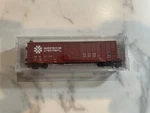 Micro Trains 25100 Sabine River & Northern 50' Rib Side Box 5159 2003 Issue Nib. Fixed Price $24.99.