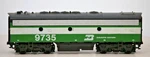 Athearn Ho Burlington Northern Bn 9735 F7B Dummy Diesel. Fixed Price $24.99.
