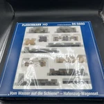 Rare Fleischmann Ho 86 5850 Harbour Wagon Set New In Box!!. Fixed Price $349.97.
