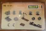 Faller Ho 141 Decorative Parts For The Railway Area Unbuilt Original Pack. Fixed Price $15.00.