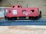 Tyco Ho Scale 41' Santa Fe Atsf 7240 Railroad Train Cupula Caboose. Fixed Price $12.00.