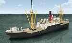 Sylvan Scale Models 10821 Ho Lakes Class Tramp Steamer - Kit. Fixed Price $420.99.