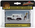 Woodland Scenics AS5551 Ho Scale Dog Gone Animal Control. Fixed Price $22.49.