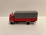 Herpa Ho Scale 1:87 Berliner Feuerwehr Mercedes Box Truck Loose / Great Cond.. Fixed Price $6.00.
