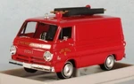 Brekina Dodge A100 Fire Dept 6 Van (red) 1/87 Ho Scale Plastic Model New Rare!. Fixed Price $29.97.