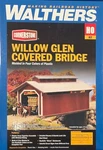 Walthers 933-3652 Ho Scale Cornerstone Series Willow Glen Covered Bridge Kit. Fixed Price $35.09.