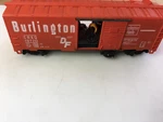 Automated Burlington Route Box Car Cb&q 19720 Untested Ho Scale Trains. Fixed Price $6.60.