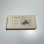 Jordan Highway Miniatures #360-213 Ho Scale 1925 Ford Roadster Pickup Unbuilt. Fixed Price $12.00.