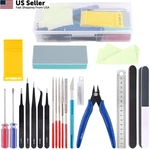 Rustark 21PCS Modeler Basic Tools Craft Set Hobby Building Small, Assorted. Fixed Price $23.16.