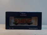 LILIPUT,L225393/ 'guterwagen Mit Tarnanstrich OPPEIN,26 187.NEW/HO/DC/RR/EP.LL. Fixed Price $94.66.