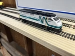 Athearn Metrolink #879 F59PHI - Ho Diesel Locomotive 26352 Rare Ribbon Livery. Fixed Price $240.00.