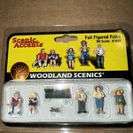 Woodland Scenics Full Figures Folks (HO-SCALE-A1845). Fixed Price $13.49.