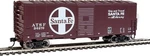 Ho Scale 40' Aar Modernized 1948 Box Car Santa Fe #34270 Walthers #910-1152. Fixed Price $25.00.