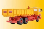 Kibri 14121 Ho Scale Bolling Skip Loader Truck Kit -- Yellow, Red. Fixed Price $45.99.