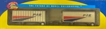 Athearn 91044 Pie Two 28 Wedge Piggy Back Tofc Trailers 1/87 Ho Scale. Fixed Price $29.99.